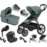 Kočárek THULE Set MAX Urban Glide 4-wheel + JOIE, mid blue