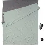 Cocoon spacáková přikrývka pro dva elephant grey/cactus blue