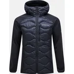 Pánská Prošívaná bunda PEAK PERFORMANCE M HELIUM DOWN HYBRID HOOD G79844020_050 – Černá M
