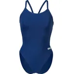 Dámské Jednodílné plavky ARENA WOMEN'S TEAM SWIMSUIT CHALLENGE SOLID 004766/750 – Tmavě modrá 40