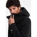 Ombre Kabát OM-COWC-22FW-005 Černá Regular Fit XL