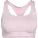 Dámská podprsenka adidas Optime Essentials Workout 3-Stripes Medium Support Bra Pink M