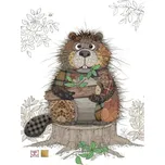 Luxusní přání G059 BUG ART - BARRY BEAVER Bobr 7860436