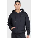 GymBeam Mikina se zipem Black Haze M