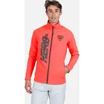 Pánská Mikina ROSSIGNOL NEW HERO CLASSIQUE CLIM RLNML13_316 – Červená L