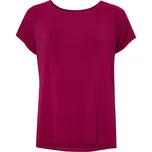 Dámské bambusové tričko LOAP Brulla červené Velikost: XXL