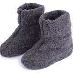 Vlnka TV bačkory z ovčí vlny tmavě šedé POUZE EU 39-40 (VÝPRODEJ)