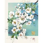 Luxusní přání B058 BUG ART - WHITE BLOSSOM 7860434