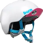 Bern Nina DVRT satin white dívčí přilba na kolo a skate S/M (51-54,5 cm)