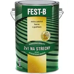 FEST-B S2141, antikorozní nátěr na železo, 0570 tmavě zelený, 5 kg