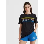 Dámské Tričko s krátkým rukávem O NEILL CONNECTIVE GRAPHIC LONG TSHIRT 1850078-19010 – Černá XS