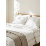 Sinsay - Bavlněné ložní prádlo s květinovým motivem - krémová - 068HJ-01X - 068HJ-01X-ONE