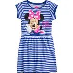 Dívčí šaty DISNEY MINNIE JUNIOR proužky Velikost: 128