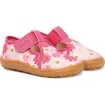 Bačkory Froddo Barefoot Canvas T-Bar G1700439-4 M Růžová 23