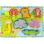 Rappa Dřevěná vkládačka Zvířata safari