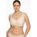Nevyztužená podprsenka Julimex Jelly Bra Comfort - pro větší poprsí Béžová L