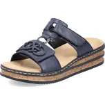 DÁMSKÉ PANTOFLE RIEKER 62936-14 MODRÁ Barva: MODRÁ, Velikost: 42