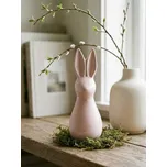 Sinsay - Velikonoční stojící dekorace ve tvaru zajíčka - pastelová růžová - 671JM-03X - 671JM-03X-ONE