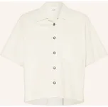 Haikure Dámská Košile Avril Wrincled Z Kůže, krémová, 38