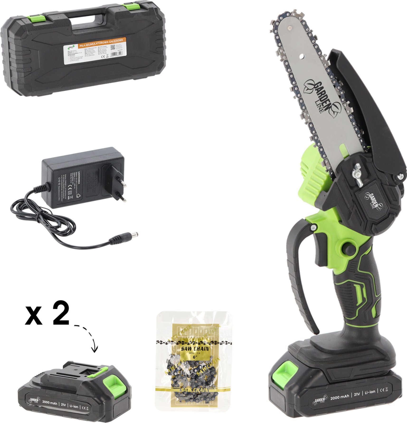 Aga Aku řetězová pila 15 cm