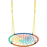 Aga Závěsný houpací kruh 120 cm Čtyřbarevný