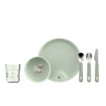 LITTLE DUTCH Dětská jídelní sada 6-dílná Farma