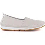 Dámská kožená nazouvací obuv béžová S.Barski LR61-7051 37