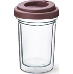 Dvoustěnná sklenice Simax - Coffee to go