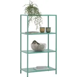 Regál Havanna, zelená, zelená, 60 cm, 113 cm, 33 cm