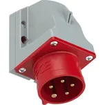 PC Electric 515-6tt přívodka nástěnná 5-pólová, 16A / 400V, 6h, IP44, bezšroubová TURBO TWIST