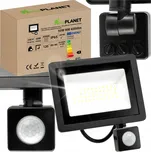 LED reflektor 50W 4500lm s pohybovým a soumrakový senzorem - IP65 EP-NP-50W