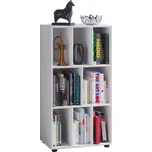 Regál Wotino bílá, bílá, 60 cm, 114 cm, 40 cm