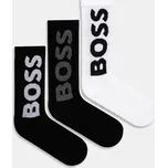 Ponožky BOSS 3P QS Rib Logo CC 3-pack