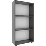 Regál Bulas š: 56 cm, antracitový, antracitová, 56 cm, 108 cm, 20 cm