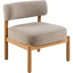 Křeslo Burley béžová, béžová, 66,5 cm, 75 cm, 69 cm