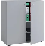 Víceúčelová skříňka Lona šedá, šedá, 70 cm, 74 cm, 39 cm