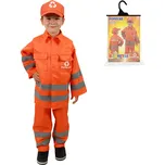 KARNEVAL Šaty Popelář (116-128cm) 6-8 let *KOSTÝM*