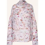 Balmain Dámská Hedvábná Halenka S Odhalenými Rameny, světle...