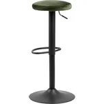 Barová židla Finch š: 40cm tmmavězelená, černá, tmavě zelená, 40 cm, 82 cm, 40 cm