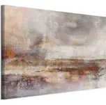 Malba NA Plátně Transience, bílá, koňaková, 120 cm, 80 cm, 1.2 cm