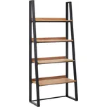 Industriálny regál Juno 90cm, černá, barvy dubu, 90 cm, 200 cm, 40 cm