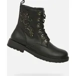 Dívčí zimní obuv Geox J ECLAIR 37 Černá, Zlatá