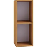 Regál na vinylové desky Platto, š. 34cm, barvy buku, 34 cm, 72 cm, 30 cm