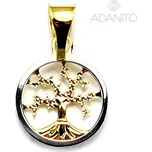 Zlatý přívěsek strom života