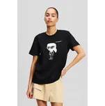 Bavlněné tričko Karl Lagerfeld IKON AQUARELLE