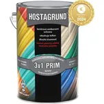 Hostagrund Prim 3v1 S2177 základní i vrchní barva na kov, 0280 hnědá tmavě, 4 l