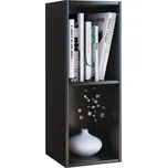 Regál na dokumenty š: 34 cm, černý, černá, 34 cm, 72 cm, 30 cm