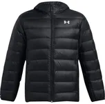 Pánská bunda Under Armour LEGEND DOWN HOODED XL Černá, Bílá