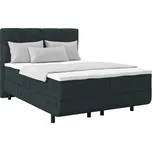 Čalouněná postel London 140/200 cm, modrošedá, modrošedá, 140 cm, 200 cm