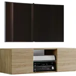 Nízká komoda Jusa š: 115cm, dub sonoma, Sonoma dub, 115 cm, 40 cm, 36 cm